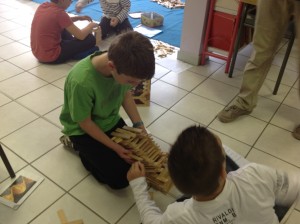 Activités de découverte de l'architecture avec des enfants de CM1-CM2                                    